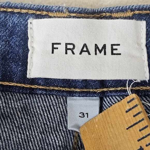 Frame Denim Women's Boot Cut Jeans - Blue - Picture 6 of 10